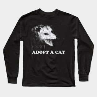 Adopt A Cat Long Sleeve T-Shirt